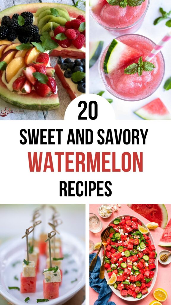20 Sweet and Savory Watermelon Recipes