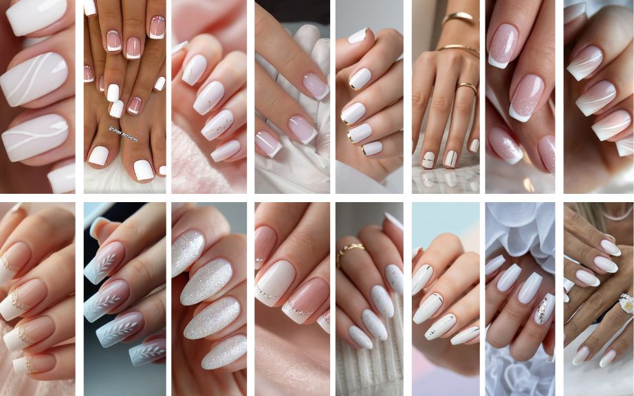 24 White Nail Designs: Elegant Trends