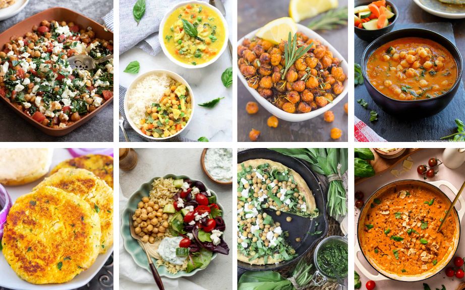 20 Healthy Chickpea Recipes - High-Protein Food Ideas