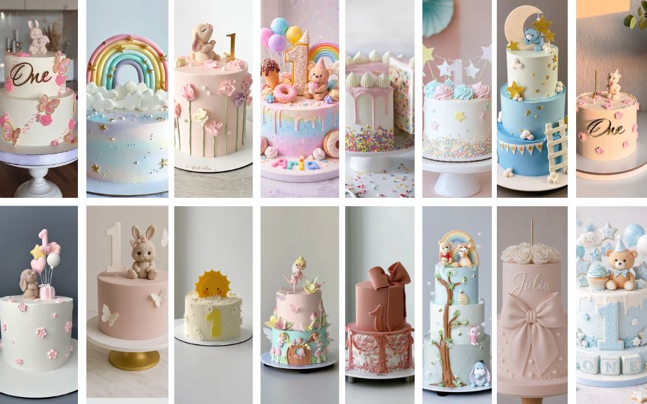20 Unique 1st Birthday Theme Cake Ideas