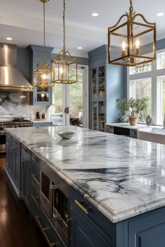 Amazing Blue Kitchen Design Ideas