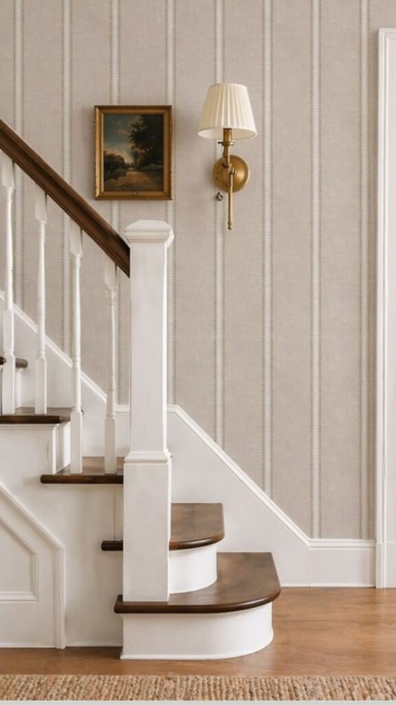 Vertical Striped Wall Ideas