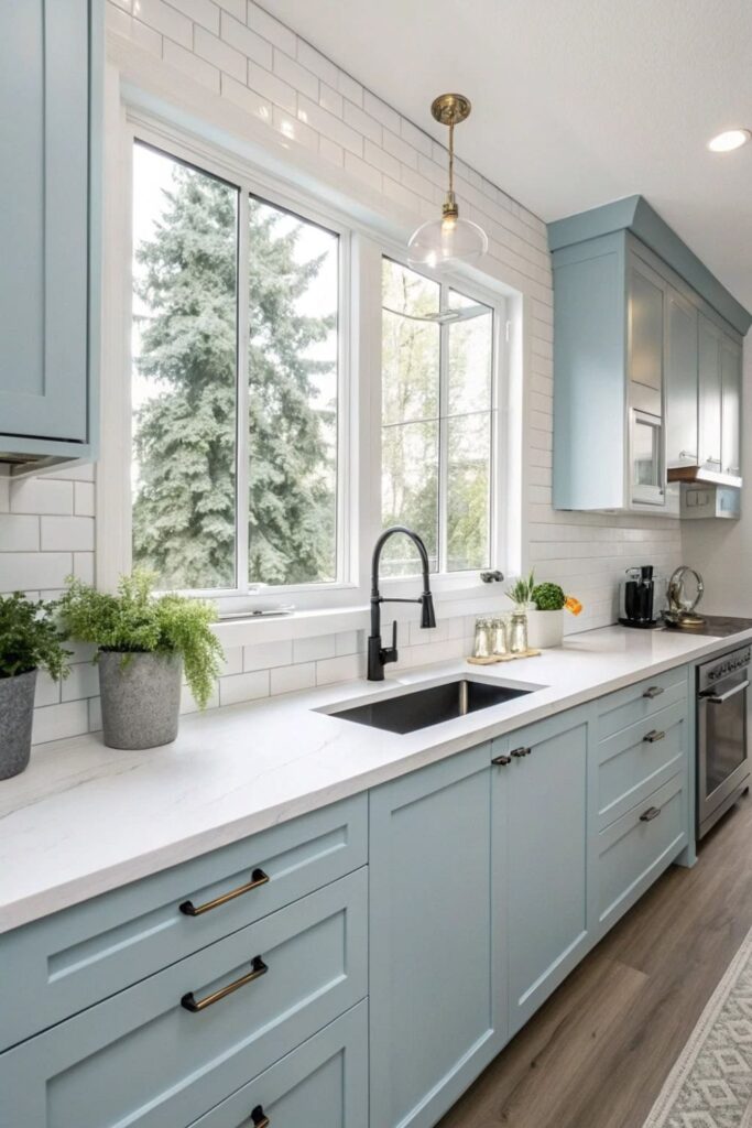 Amazing Blue Kitchen Design Ideas