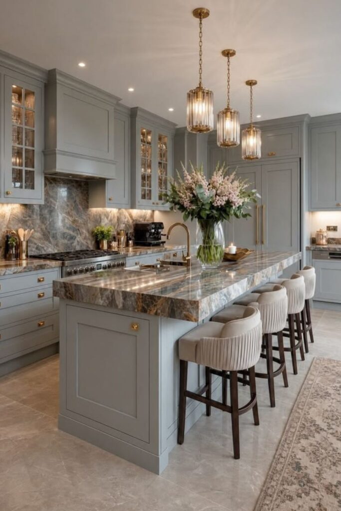 Amazing Blue Kitchen Design Ideas