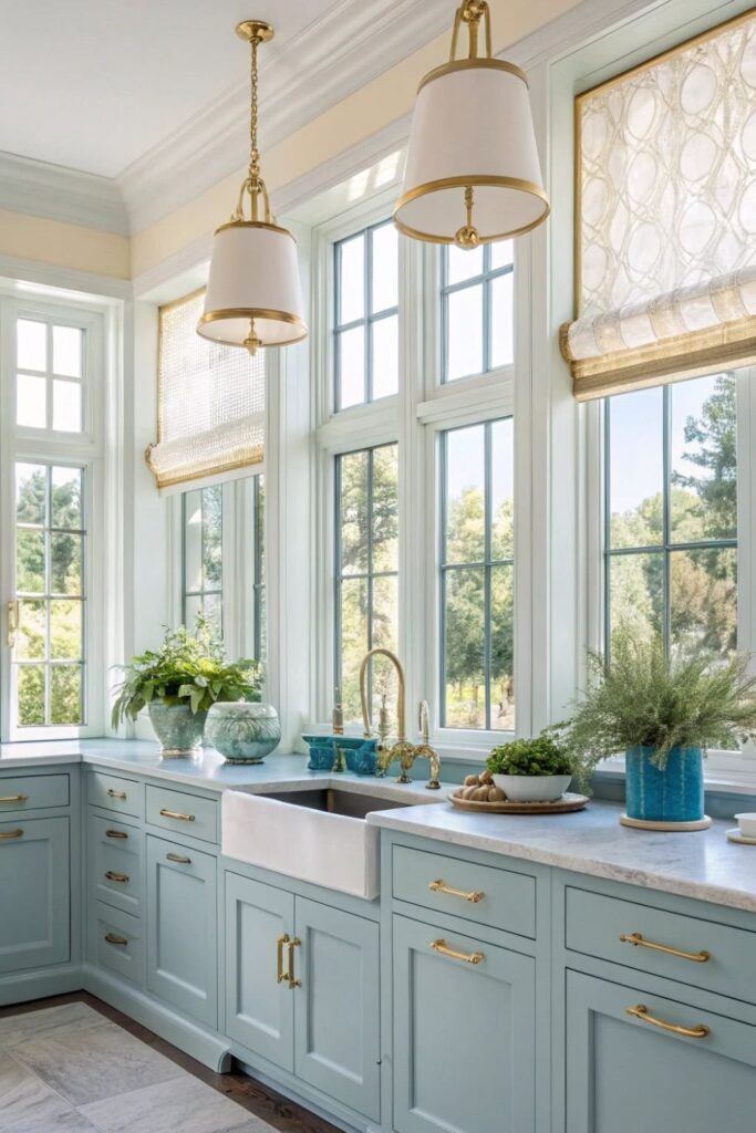 Amazing Blue Kitchen Design Ideas