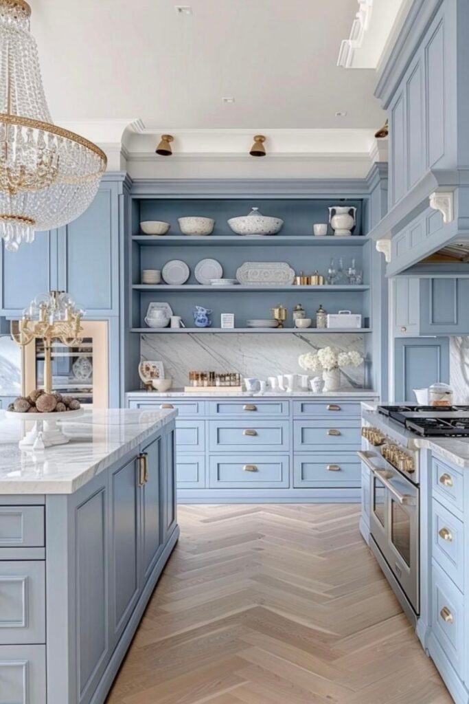 Amazing Blue Kitchen Design Ideas
