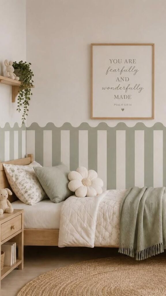 Vertical Striped Wall Ideas