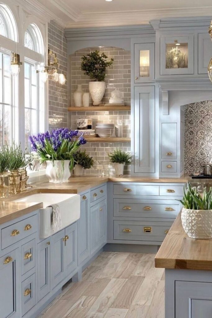 Amazing Blue Kitchen Design Ideas