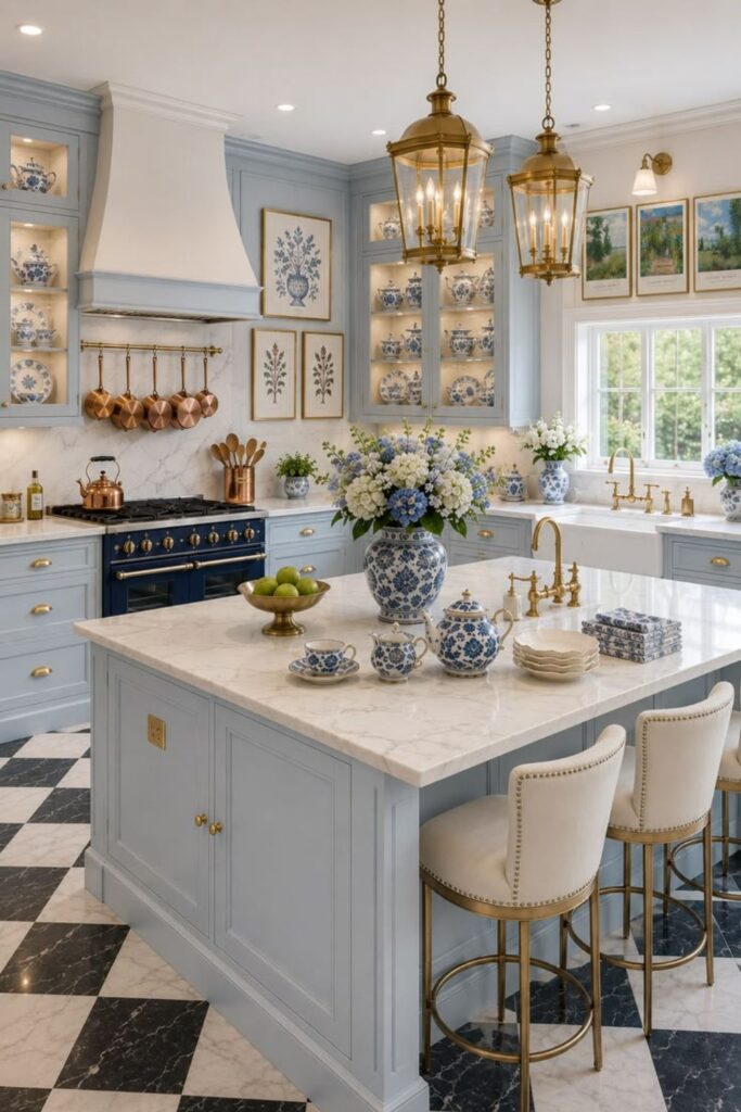 Amazing Blue Kitchen Design Ideas