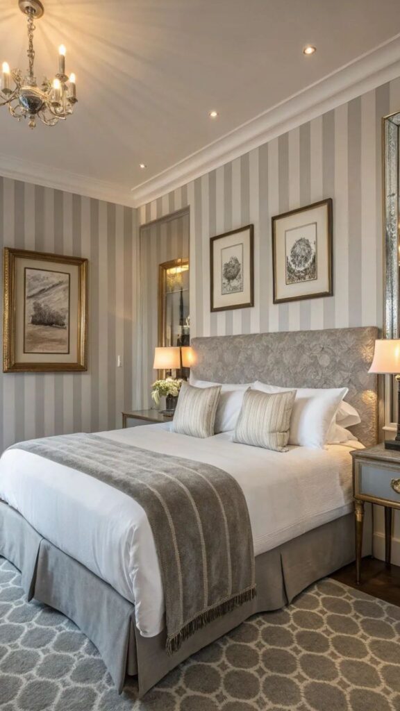 Vertical Striped Wall Ideas