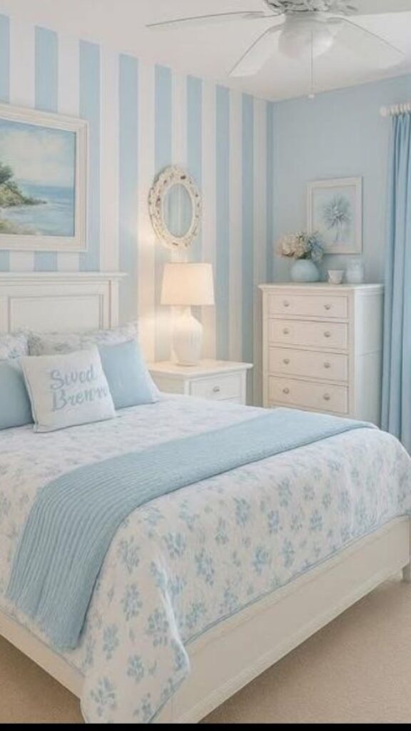 Vertical Striped Wall Ideas