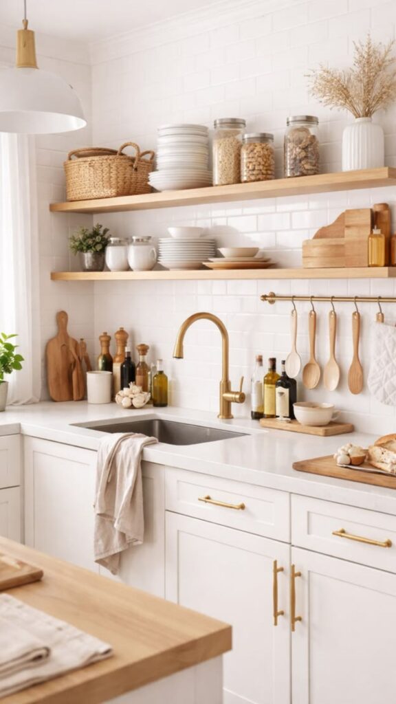 21 Kitchen Shelf Styling Ideas