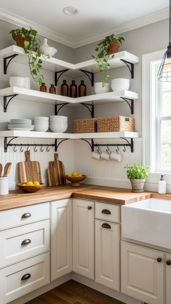 21 Kitchen Shelf Styling Ideas