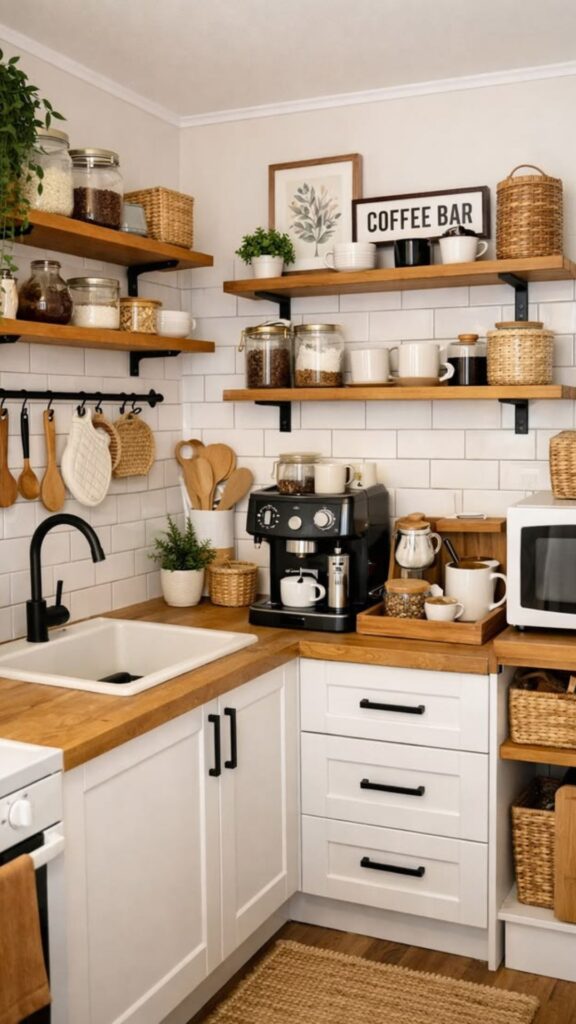 21 Kitchen Shelf Styling Ideas
