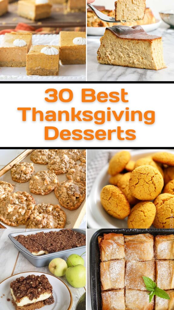 30 Best Thanksgiving Dessert Recipes