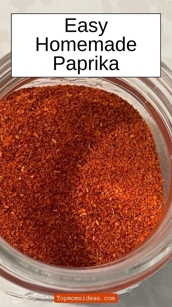 Easy Homemade Paprika