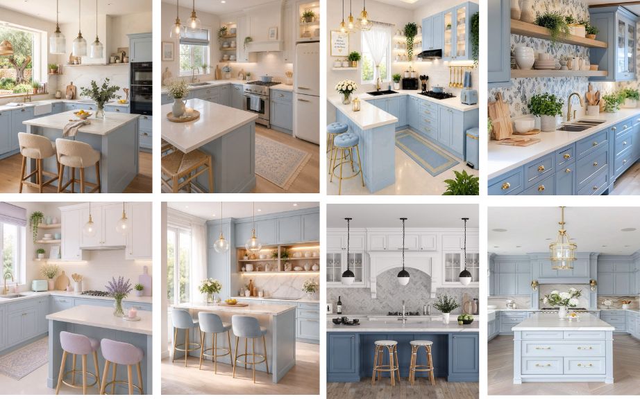 28 Amazing Blue Kitchen Design Ideas