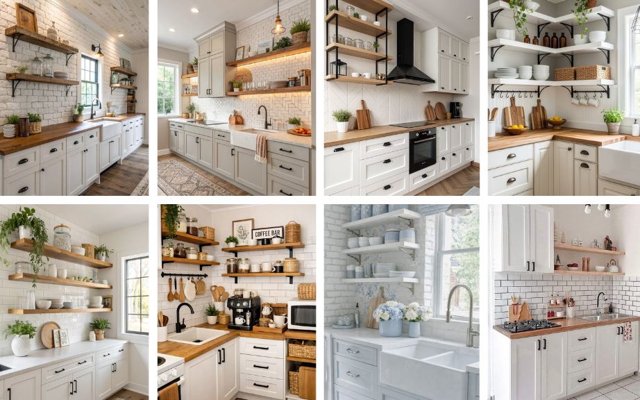 21 Kitchen Shelf Styling Ideas