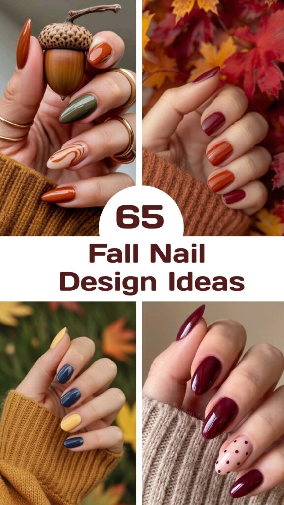 65 Best Fall Nail Design Ideas