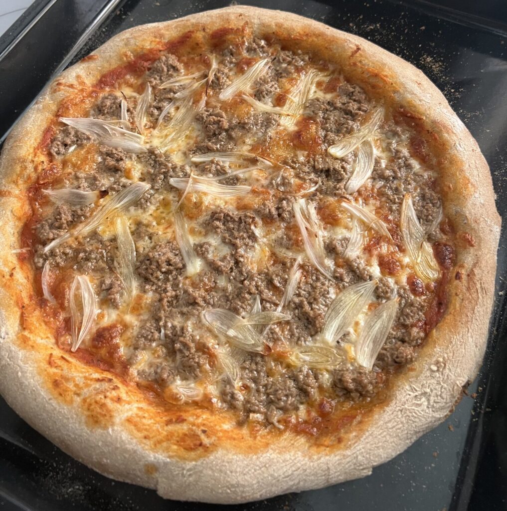 Whole Wheat Tuna and Shallot Pizza Recipe