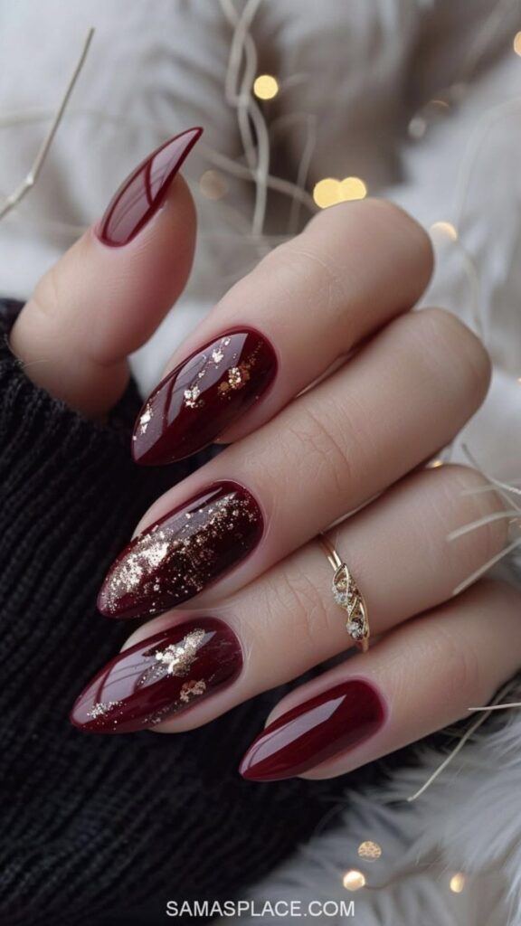 60 Stylish Burgundy Nail Ideas