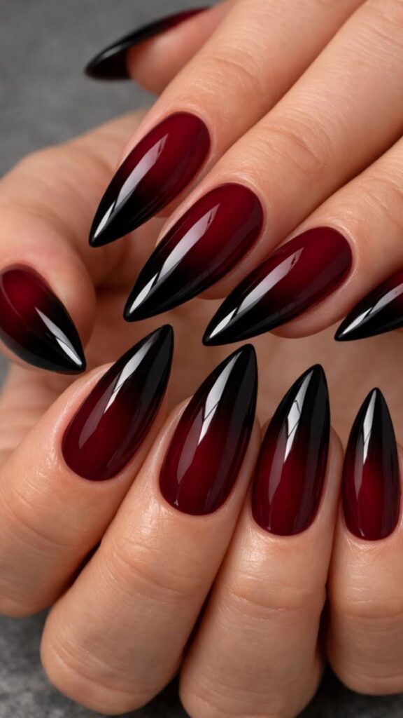 60 Stylish Burgundy Nail Ideas