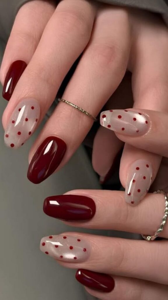 60 Stylish Burgundy Nail Ideas