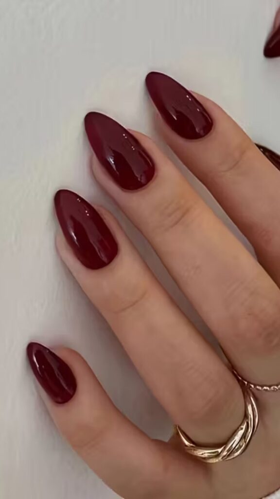 60 Stylish Burgundy Nail Ideas