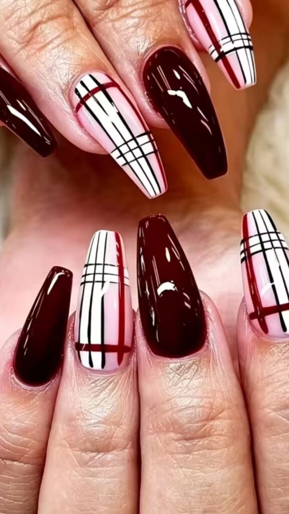 60 Stylish Burgundy Nail Ideas
