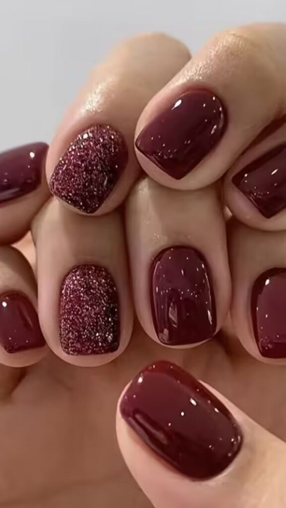 60 Stylish Burgundy Nail Ideas