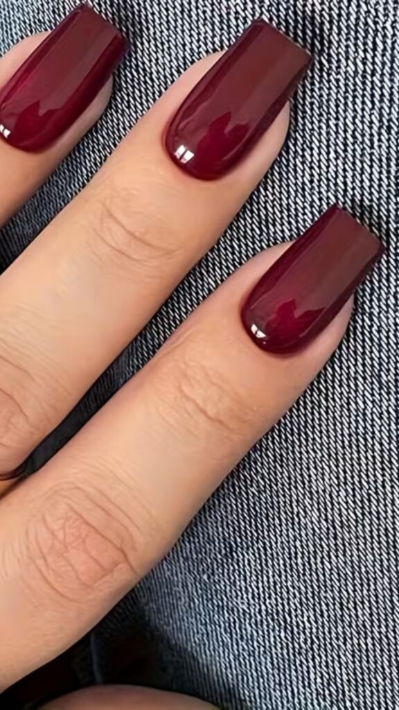 60 Stylish Burgundy Nail Ideas