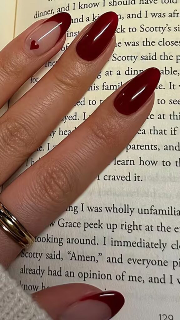 60 Stylish Burgundy Nail Ideas