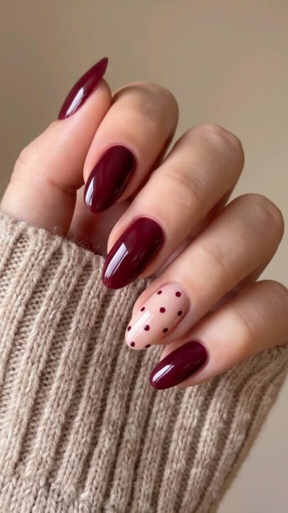 60 Stylish Burgundy Nail Ideas