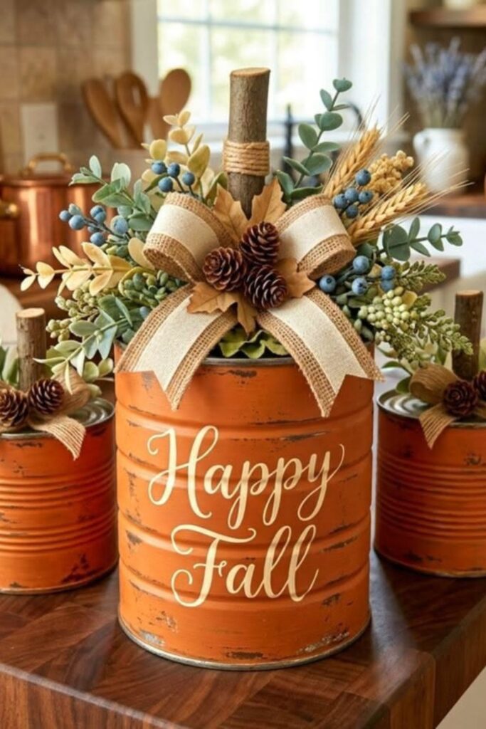 Fall Mason Jar Decoration Ideas