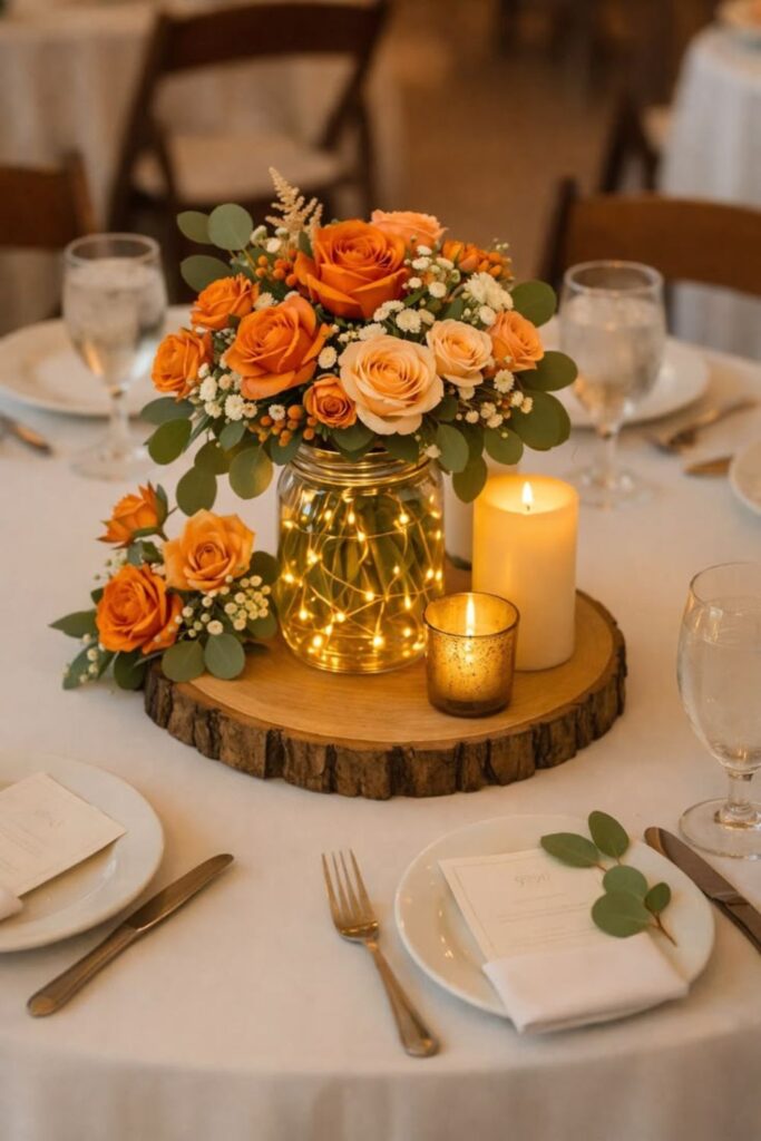 24 Fall Mason Jar Decoration Ideas