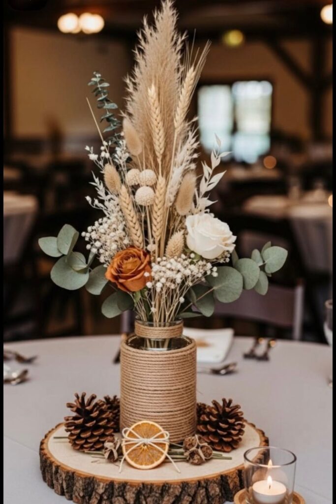 24 Fall Mason Jar Decoration Ideas