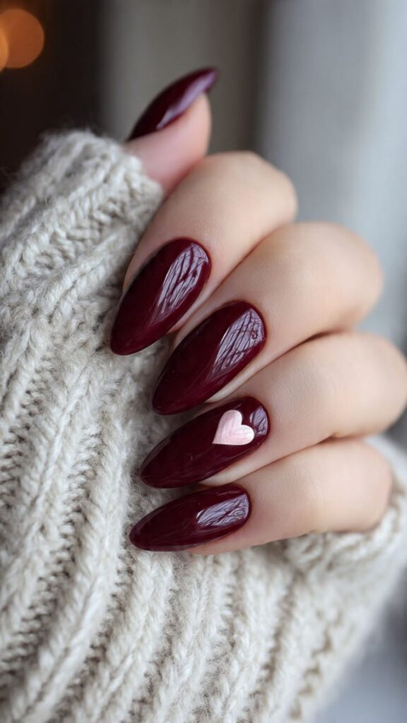 60 Stylish Burgundy Nail Ideas