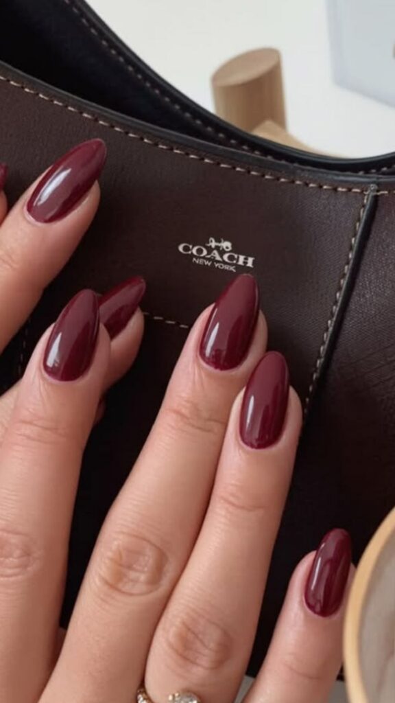 60 Stylish Burgundy Nail Ideas