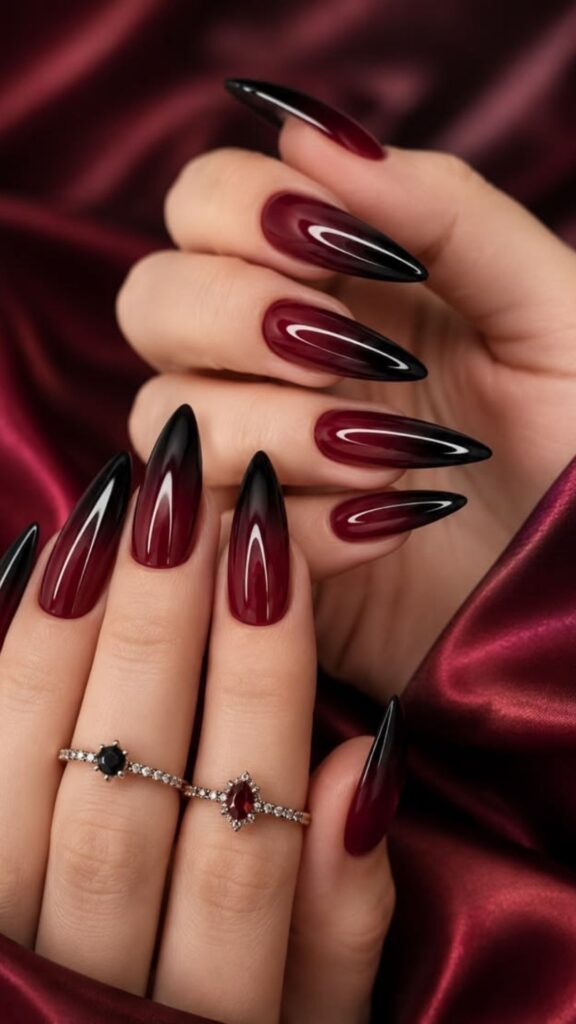 60 Stylish Burgundy Nail Ideas