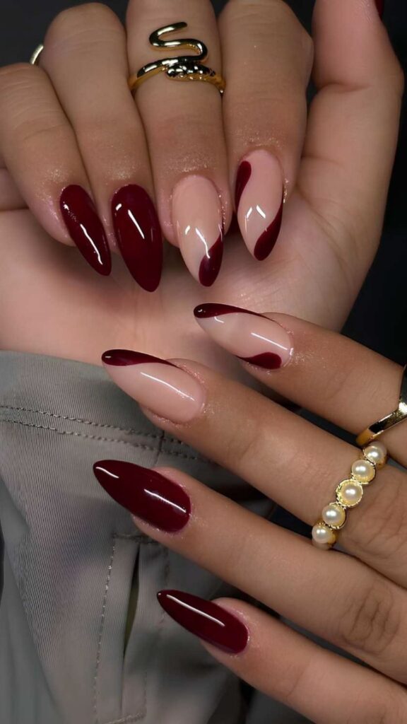 60 Stylish Burgundy Nail Ideas