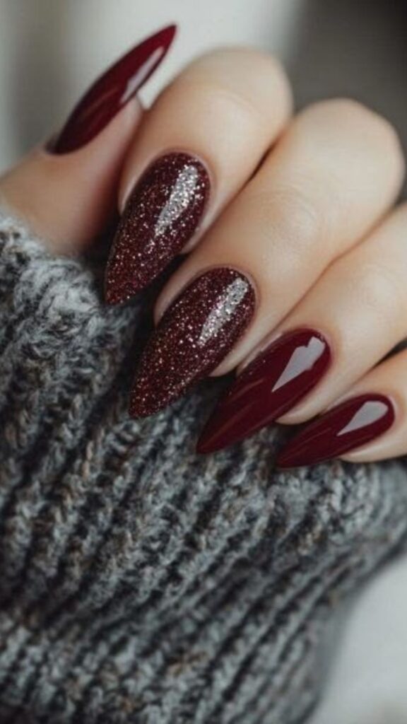 60 Stylish Burgundy Nail Ideas