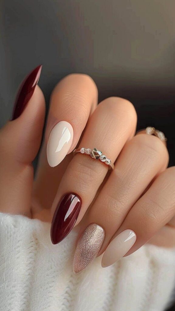 60 Stylish Burgundy Nail Ideas