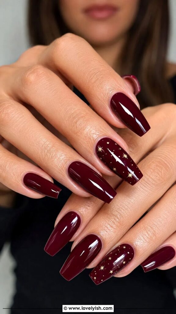 60 Stylish Burgundy Nail Ideas