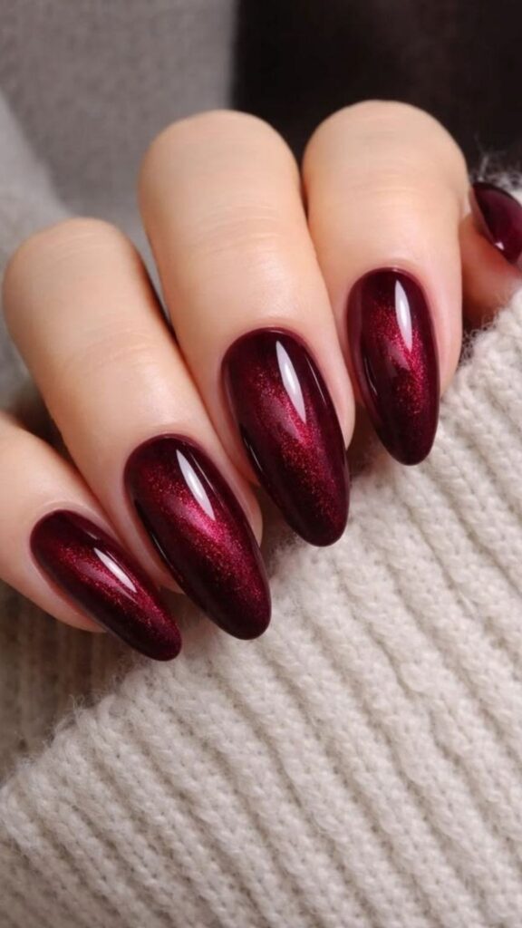 60 Stylish Burgundy Nail Ideas