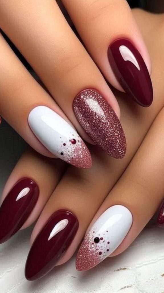60 Stylish Burgundy Nail Ideas