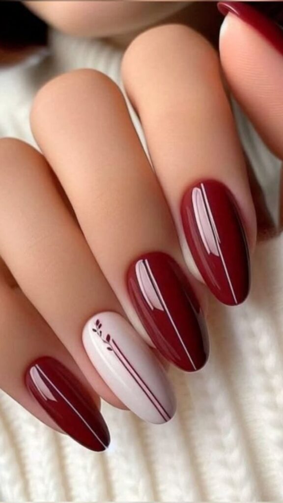 60 Stylish Burgundy Nail Ideas