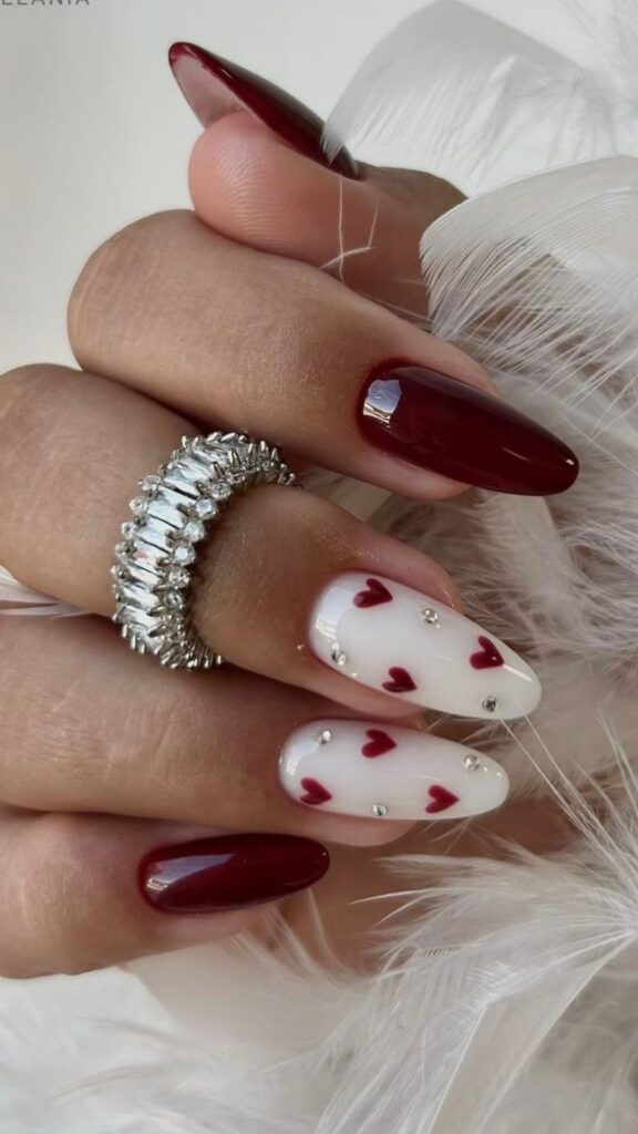 60 Stylish Burgundy Nail Ideas