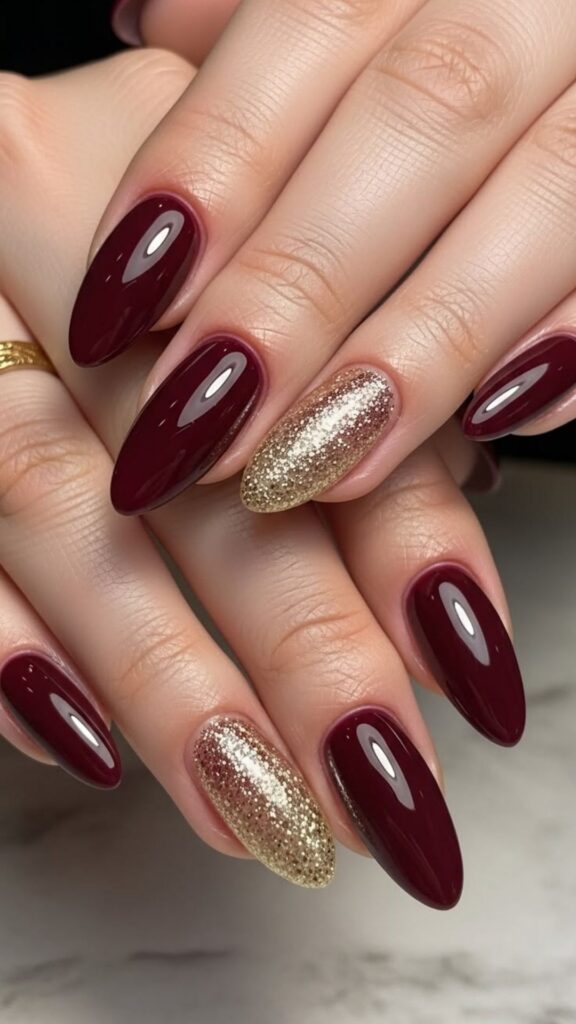 60 Stylish Burgundy Nail Ideas