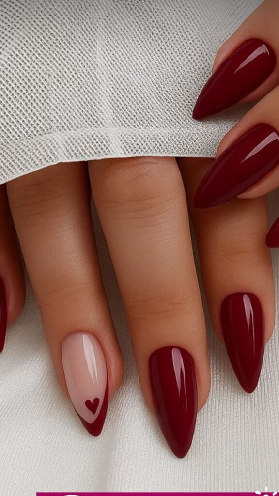 60 Stylish Burgundy Nail Ideas
