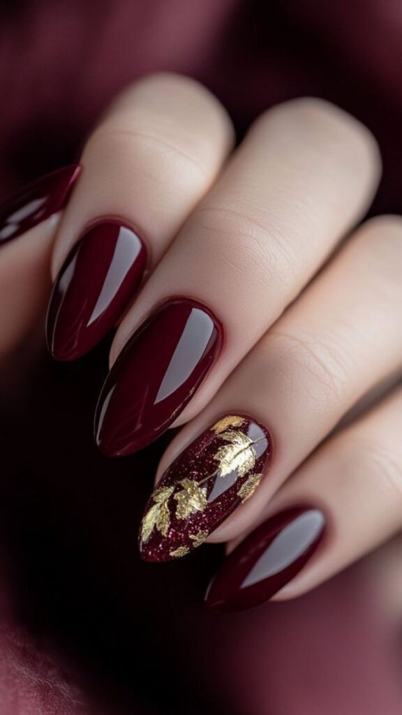 60 Stylish Burgundy Nail Ideas
